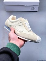 公司级！Loewe罗意威 Ballet Runner 2.0小牛皮 圆头系带 低帮 生活休闲鞋 罗意威全新版大头运动鞋Ballet Runner2.0，以其独特