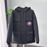 顶级版本，随意对比』 Canada Goose｜加拿大鹅expedition 派克大衣｜经典升级 新08款男女同款羽绒服 颜色：石墨灰、米白色、黑色、粉色、藏青