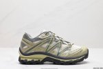 公司级salomon Xt-Quest Adv ” Beige “ 萨洛蒙 探索者系列户外越野跑鞋 474789 鞋面采用sensifit贴合技术 全方位贴合包
