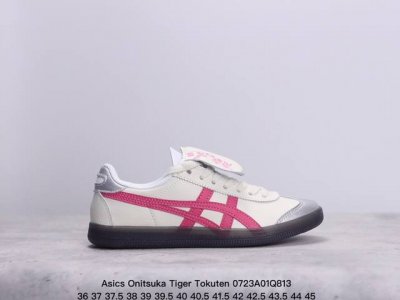 亚瑟士 Onitsuka Tiger Tokuten 复古低帮休闲跑鞋 Tokuten的灵感来源于80年代的室内用鞋 T-Toe前足补强设计 室内鞋的橡胶大底元