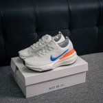 核心私 Nike Zoomx Invincible Run Flyknit 3 Peacock Blue Orange 不可战胜3代系列轻量飞织低帮休闲运动慢跑