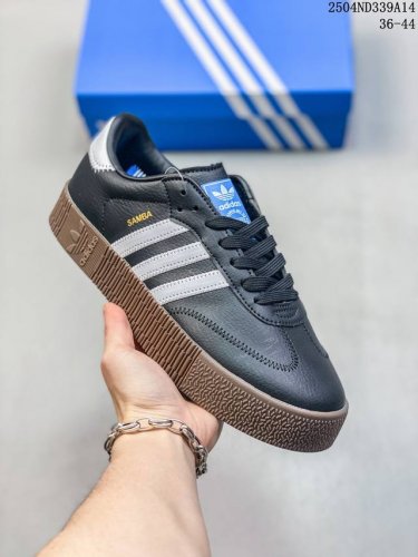阿迪达斯 Adidas Sambarose W 休闲时尚 德训低帮厚底板鞋 货号 F34239 49104Adewu 尺码：见图 编码：04Nd339A14
