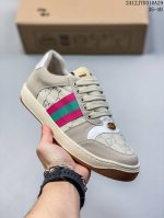 Gucci古驰distressed Screener Sneaker 古驰小脏鞋系列 绿盒版本 经典原型复古百搭做旧小脏板鞋复古学院风 怀旧版！ 尺码：见图 编