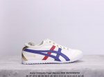 Asics 亚瑟士 男女鞋真标半码制 日产经典老牌-鬼塚虎 Onitsuka Tiger Mexico 66经典墨西哥系列复古经典百搭板鞋休闲运动鞋慢跑鞋 采用