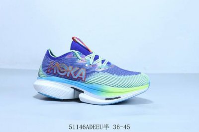美国新兴跑鞋品牌 Hoka One One M Bondi 7 机能轻量缓震网面增高越野男女跑步鞋 51146Adeeu半 36-45