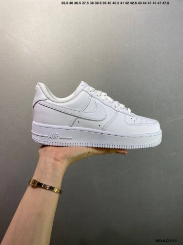 公司级 Nike Air Force 1 Low 07 空军一号低帮休闲板鞋 定制皮料 原楦原纸板 纯正空军版型 内置全掌气垫 货号 男 Cw2288-114