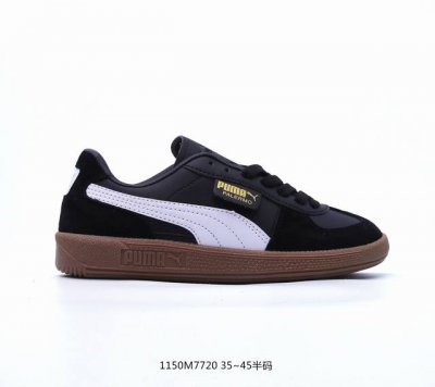 彪马puma Palermo Og 防滑耐磨低帮德训板鞋 男女运动鞋，Army Trainer Og休闲鞋沿用德训鞋经典外观 鞋身和鞋舌分别添加了品牌标志性 L