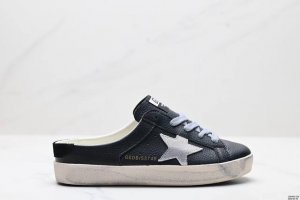 公司级Golden Goose Super-Star Sabot 仿旧低帮一脚蹬时尚板鞋 尺码:36-45 Id:Jzd103-Zjs