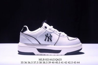 公司级Ss春季学院穿搭爆款Korea韩国限定，联乘Ny美国榄球洋基队 Mlb Chunky Liner New York Yankees学长鞋系列低帮老爹风轻量