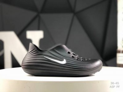 耐克 Nk Reactx Rejuven 8 新款夏季沙滩凉鞋 拖鞋 洞洞鞋 发泡一体大底 脚感十分舒适！ 货号：Hv5062-001 尺码：36-45 Asp