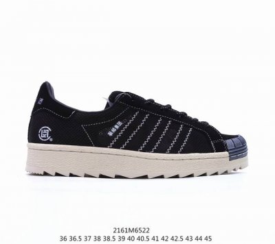 阿迪达斯 真标带半码 Neighborhood × Clot X Adidas Originals Superstar 货号：Ie8879 低帮板鞋 男女同款
