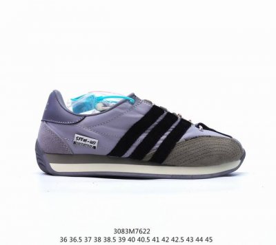 Song For The Mute X Adidas Originals Shadowturf 潮流舒适 防滑耐磨 低帮 板鞋 男女同款 黑白 #联名款采用尼龙