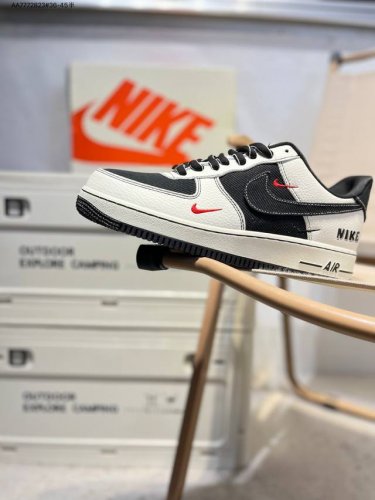 公司级头层 Nk Air Force 1'07 Low 空军一号低帮休闲板鞋 #定制皮料 原楦原纸板 纯正空军版型 高清洁度 内置全掌气垫Sc9207 Aa77