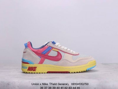 耐克 Union X Nike Field General 全新鞋款 男女款运动板鞋。Nike Field General 鞋型诞生于 2 年，最初为足球运动员