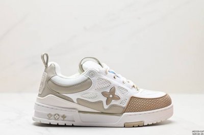 公司级全新lv路易威登louis Vuitton Trainer Sneaker Low休闲运动文化百搭板鞋 尺码:40-45 id:Jkd129-Sjf