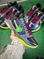 渠道优势 Nk Zoom Kobe 5 Protro Chaos S2纯原生产线 科比五代 小丑 紫 #Zoom Turbo气垫后掌eva缓震 实战配置直接拉满