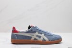 公司级亚瑟士 Onitsuka Tiger Tokuten 复古低帮休闲跑鞋 实拍首发 Tokuten的灵感来源于80年代的室内用鞋 T-Toe前足补强设计 室