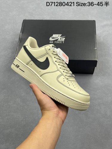 Nike Air Force 1‘07 Lv8 原楦头原纸板 打造纯正低帮空军版型 专注外贸渠道 全掌内置蜂窝气垫 原盒配件 原厂中底钢印、拉帮完美 货号:Hq