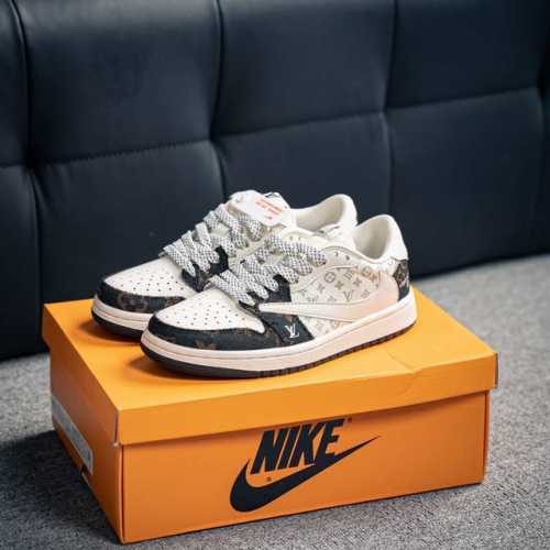 Air Jordan 1 Low 乔丹篮球鞋男女潮流板鞋 货号：SJ2068 103 尺码：36 36.5 37.5 38 38.5 39 40 40.5 41