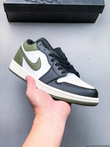 集图 头层真标！耐克Nike Air Jordan Low 1 乔1低帮经典休闲鞋 0413313H24