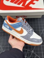 Nike Sb Dunk Low“北面联名 白蓝橙钩高端定制 低帮休闲板鞋 定制鞋盒 大厂纯原品质出货 超高清洁度 皮料切割干净无任何毛边 细节完美 货号：Cy
