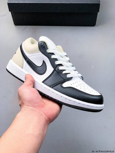 头层真标！耐克Nike Air Jordan Low 1 乔1低帮经典休闲板鞋 0422289X24