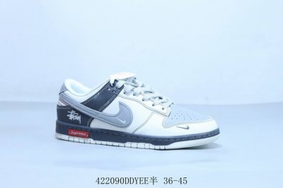 耐克 Nike Sb Dunk Low Pro 复古低帮 休闲运动滑板板鞋 斯图西 货号 Hq2258-222 4 90Ddyee半 36-45