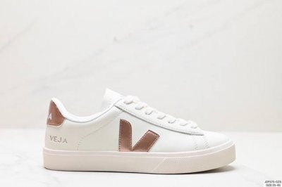 Ins爆款法国国民v字经典小白板鞋 Veja Leather Extra Sneakers 春季入夏简约百搭款 尺码:35-45 Id:Jdf575-Gzs