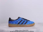 公司级adidas X Gucci 重磅联名 三叶草logo与标志性三条杆为设计元素 将其与独属于的gucci 双方选择adidas Originals经典鞋型