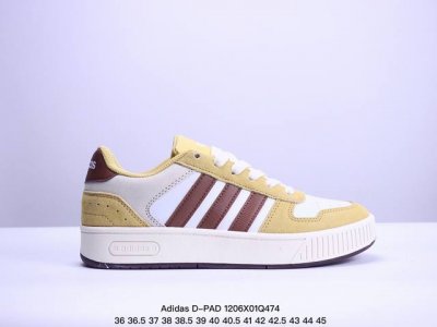 公司级adidas D-Pad Classic 阿迪达斯 舒适百搭 防滑耐磨 低帮 板鞋 货号:Jh8811 尺码:36 36.5 37 38 38.5 39