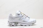 公司级Salomon Xa Pro Xt-6 Gtx萨洛蒙户外越野跑鞋 鞋面采用Sensifit贴合技术 全方位贴合包裹脚型 鞋跟部鞋底牵引设计 提供强大的抓地