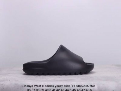 kanye West X Adidas Yeezy Slide Yy新款椰子拖鞋男女网红情侣外穿潮室外夏季一字拖沙滩拖 椰子拖鞋 侃爷再度联乘采用eva泡棉式一