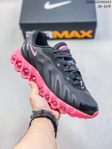 公司级Nike Air Max Dn8 全掌科技气垫 缓震运动跑鞋 Dn8的核心亮点在于其八腔气垫结构 根据不同部位设定的气压值专为行走设计 提供卓越的舒适感