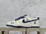Nk Sb Dunk Low Mlb联名-牛仔蓝勾 周年高端定制 低帮休闲板鞋 Dj2024-044 #定制鞋盒 大厂纯原品质出货 超高清洁度 皮料切割干净无任