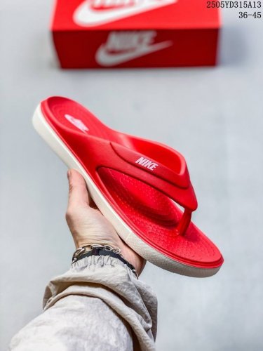 nike 合成革 Solay 舒适休闲 耐磨 拖鞋 黑色 尺码：见面 编码：05Yd315A13