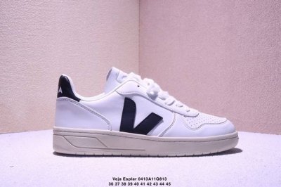 法国国民鞋板品牌 维佳Veja Esplar Leather Low Sneakers埃斯普拉系列 V字 经百典搭薄小底白板鞋 Xm0413Q813