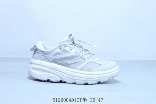 hoka U Bondi B3Ls 机能轻量缓震网面增高越野男女跑步鞋 货号 1155351 51 0Adiot半 36-47