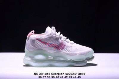 公司级Nk Air Max Scorpion Fk 次世代气垫搭载全掌长气垫鞋款 采用类似于 Vapormax Plus 和 Vapormax Flyknit