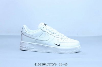 Nike Air Force 1 Af1耐克 空军一号休闲板鞋 小黑勾 货号 Hf1058-133 410430Adttq半 36-45