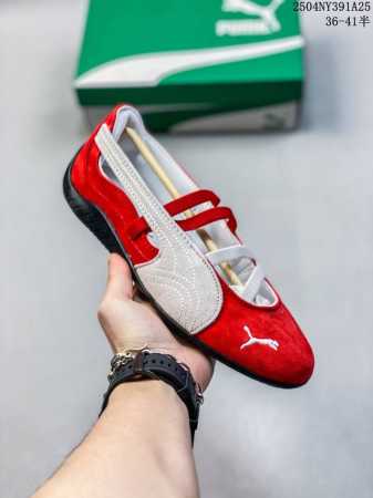 puma Speedcat Ballet 柔软舒适 防滑耐磨 低帮 生活休闲鞋 尺码：见图 编码：04Ny391A25 - 点击图像关闭