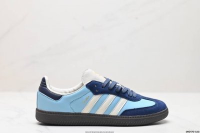 真标阿迪达斯三叶草adidas Originals Samba Og 桑巴舞系列绅士德训足球风百搭低帮休闲运动板鞋 货号:Ji4208 尺码:36 36.5 3