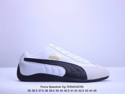 福利特价 真标带半码！彪马 Puma Speedcat Og+ Sparco 防滑耐磨 支持侧踏时的踏步工作 即使在健身房等使用环境中也能确保透气性 像吸盘一样