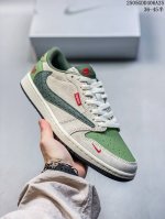 海外爆款限量发售 公司级 Travis Scott X Fragment Design X Jordan Air Jordan 1 Low Og Sp 蛇年限定