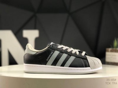 Adidas Superstar Original 阿迪达斯 贝壳头休闲运动板鞋 正确超软高弹蓝色中底 一个中底细节区别市面普通真标 逆天脚感 配专柜新品吊牌