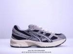 公司级asics Gel-1 复古单品 公司级asics Gel-1 系列低帮复古休闲运动慢跑鞋 白银深蓝 货号： 1A256-400 尺码：36 37 37.
