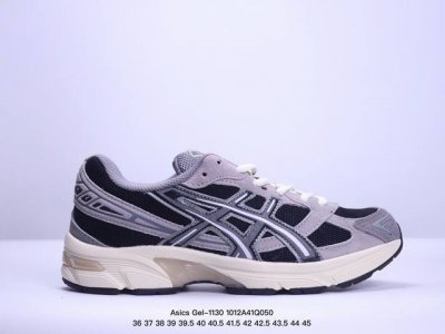 公司级asics Gel-1 复古单品 公司级asics Gel-1 系列低帮复古休闲运动慢跑鞋 白银深蓝 货号： 1A256-400 尺码：36 37 37.