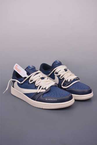 nike Jordan Air Jordan 1 Givechy联名 绑带解构 纯原大厂出品 极力推荐 定制鞋盒 大厂纯原品质出货 超高清洁度 皮料切割干净无任