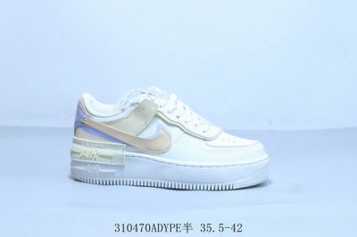 180 耐克 Nike Air Force 1 Af1耐克 低帮 空军一号休闲板鞋 马卡龙 310470Adype半 35.5-42