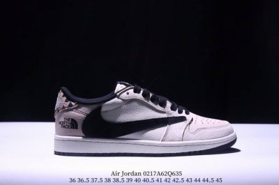 340 海外爆款限量发售！Travis Scott X Fragment Design X Jordan Air Jordan 1 Low Og Sp “北面联