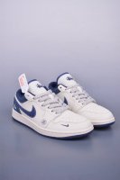 Nike Jordan Air Jordan 1 斯图西联名 纯原大厂出品 极力推荐 定制鞋盒 大厂纯原品质出货 超高清洁度 皮料切割干净无任何毛边 细节完美